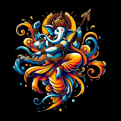 Lord Ganesha Swirl